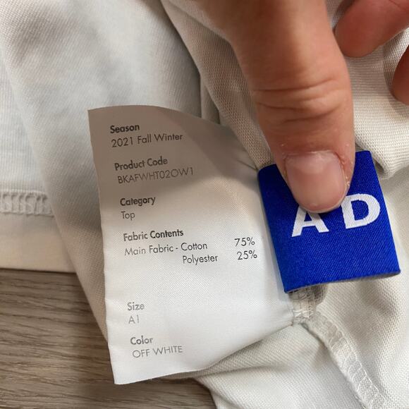 Ader Error T Shirt But Near Missed Things Men's Medium Streetwear - Picture 10 of 14